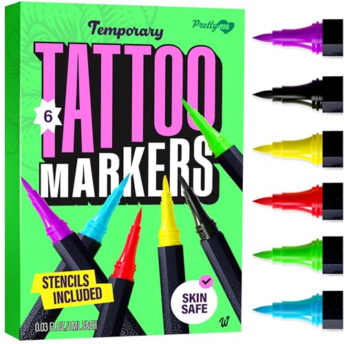 Pretty Me Temporary Tattoos Markers