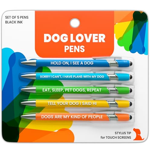 Funny Dog Lover Gift Pen Set