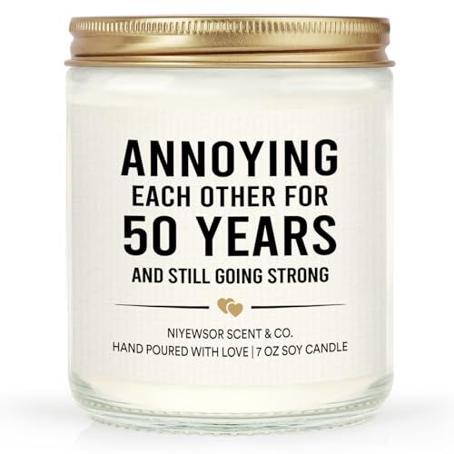 Niyewsor 50th Wedding Anniversary Couple Gifts