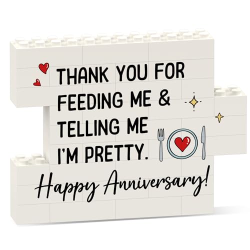IDELTIME Happy Anniversary Sign Gifts for Men