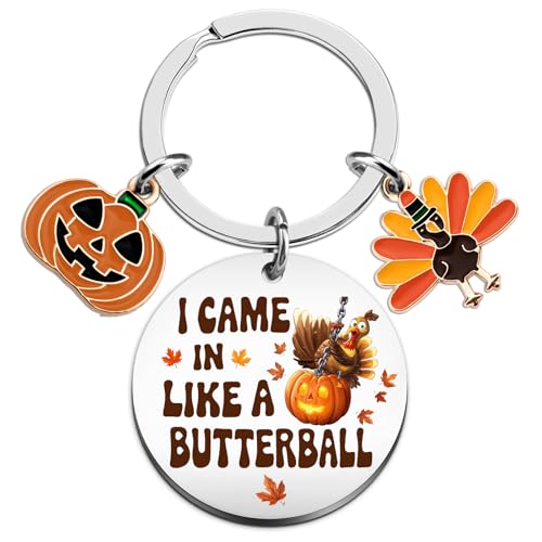 Thanksgiving Turkey Gifts for Women Turkey Keychain…